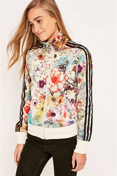 adidas originals floral print track|adidas floral sportswear.